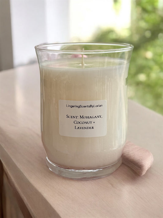 Mahogany, Coconut, and Lavender